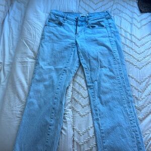 Abercrombie & Fitch Light Blue- The Baggy Low Rise Jeans